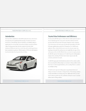 toyota prius buyers guide (2015-2023)
